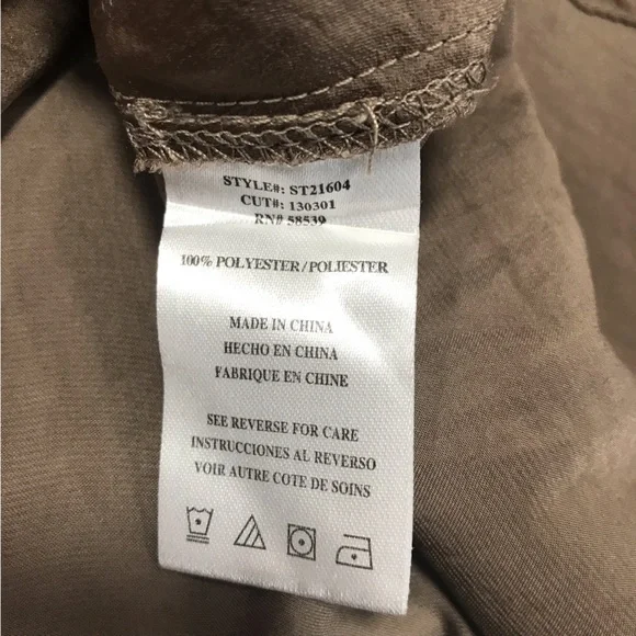 Kut from the Kloth Brown Drape Sleeveless Top - Picture 7 of 7